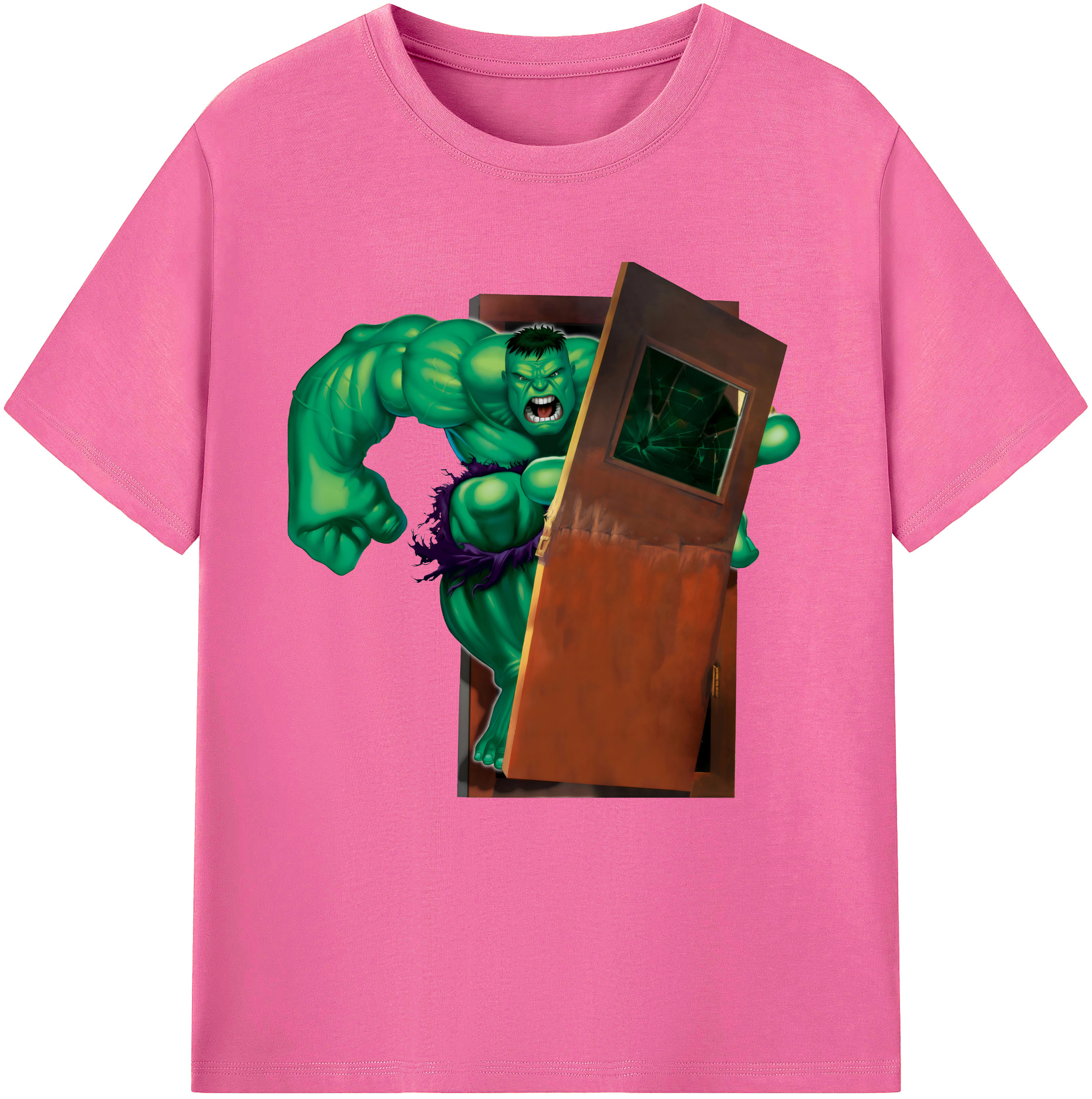 （画像用） アベンジャーズ The Avengers レディースカジュアルプリントTシャツ（綿100％）